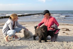 Puliprotrait-Egon-und-Uschi-am-Ostsee-Strand-